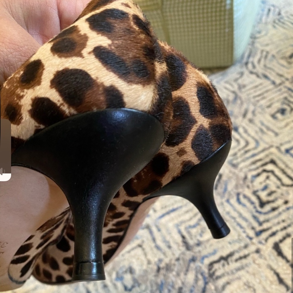 D&G Leopard Print Kitten Heels - Picture 5 of 7